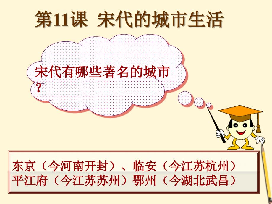 广东省珠海九中七年级历史下册 第11课《宋代的城市生活》课件 人教新课标版_第2页