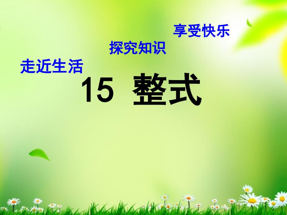 山东省淄博市临淄区皇城镇第二中学八年级数学 整式乘法复习课件_第1页