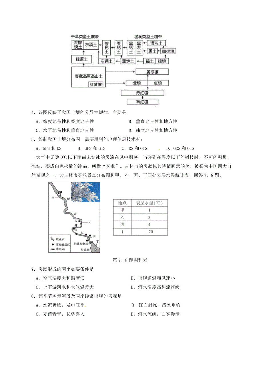 浙江省宁波市等十校2016届高三文综3月联考试题_第2页