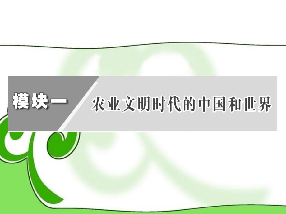 高考历史二轮复习 模块一 专题三 中国传统文化主流思想的演变和古代中国的科学技术与文学艺术课件_第3页