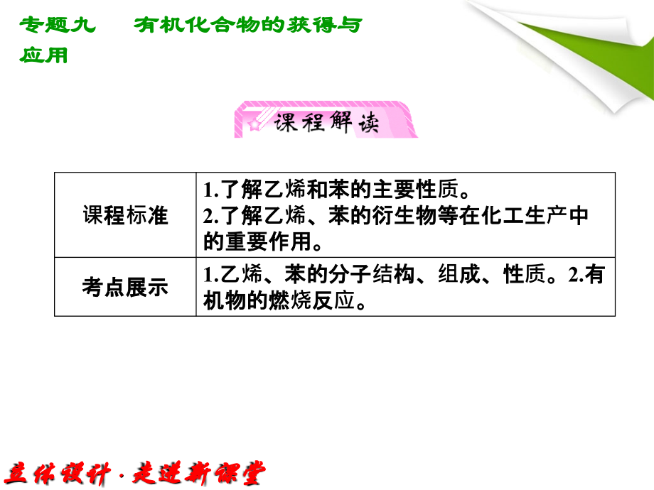 2018高考化学 专题9第2单元①知识研习课件 苏教版_第3页