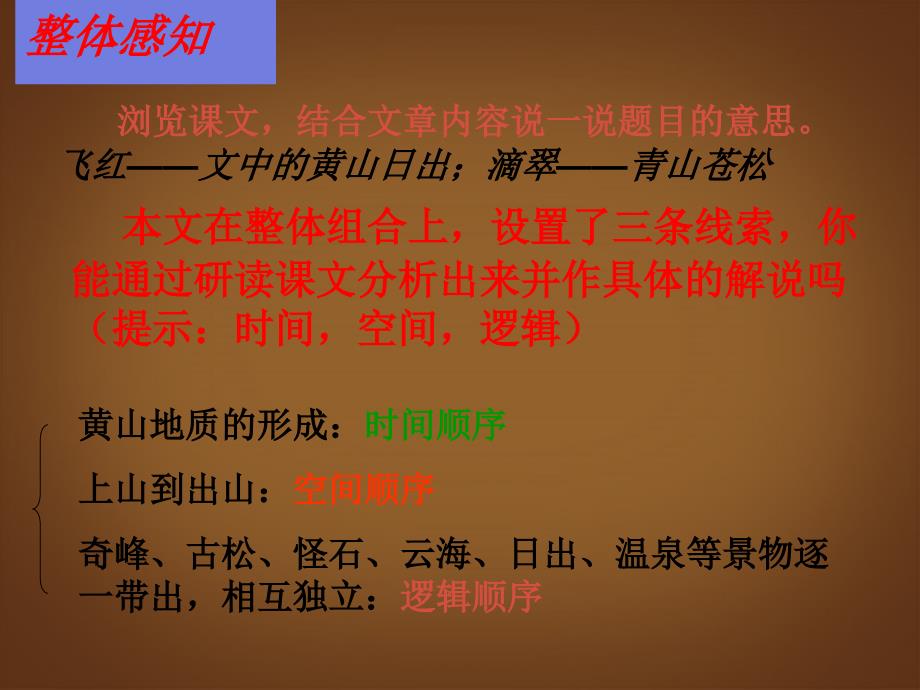 山西省太谷县明星中学九年级语文上册《飞红滴翠记》课件 新人教版_第3页