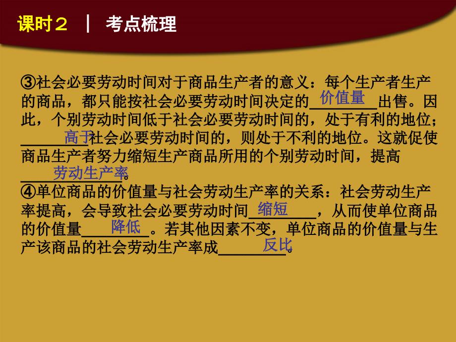 2018届高考政治一轮复习 课时2 多变的价格精品课件 新人教版_第4页