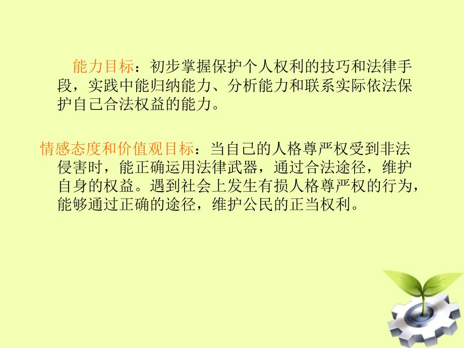 福建省惠安嘉惠中学八年级政治《维护人格尊严权》课件_第4页