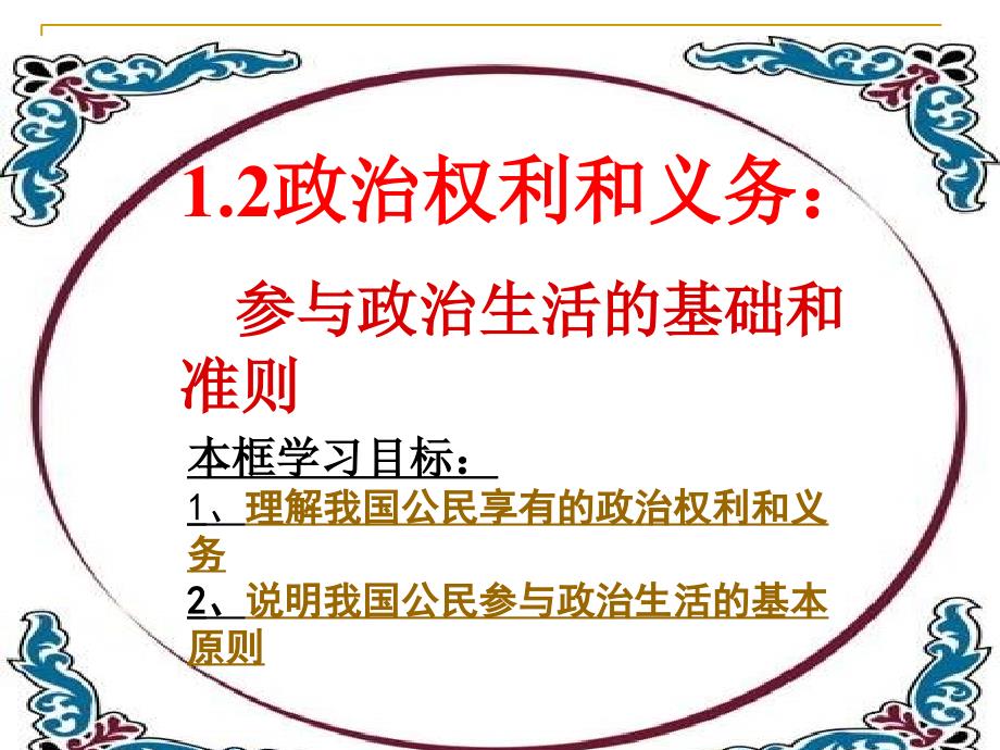 高中政治 第一单元第一课第2框课件 新人教版必修2_第1页