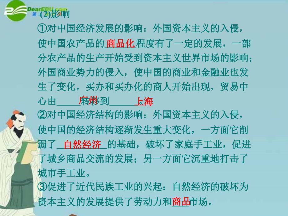 高中历史 专题2 第1课 近代中国民族工业的兴起精美课件 人民版必修2_第3页