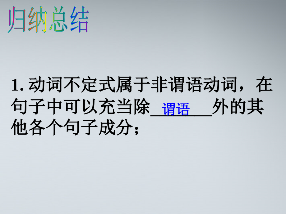 2018高考英语 9非谓语动词课件_第3页