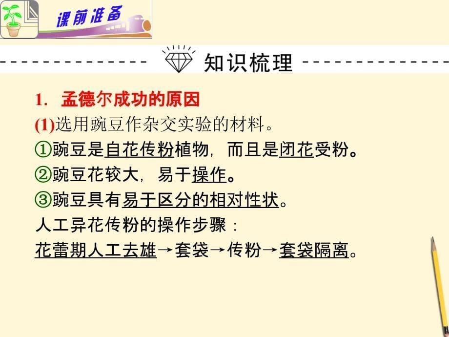 湖南省2018届高考生物第二轮复习 专题4小专题09孟德尔遗传定律的应用与拓展课件_第5页