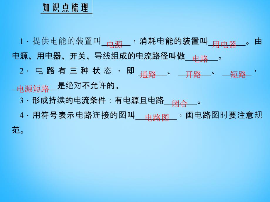 2017-2018学年九年级物理上册 3.2 电路课件 （新版）教科版_第2页