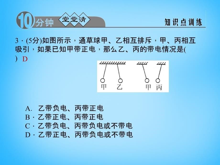 2017-2018学年九年级物理全册 15.1 两种电荷课件 （新版）新人教版_第5页