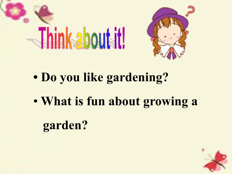 八年级英语下册 unit 2 plant a plant lesson 10 make your garden grow!课件 （新版）冀教版_第2页