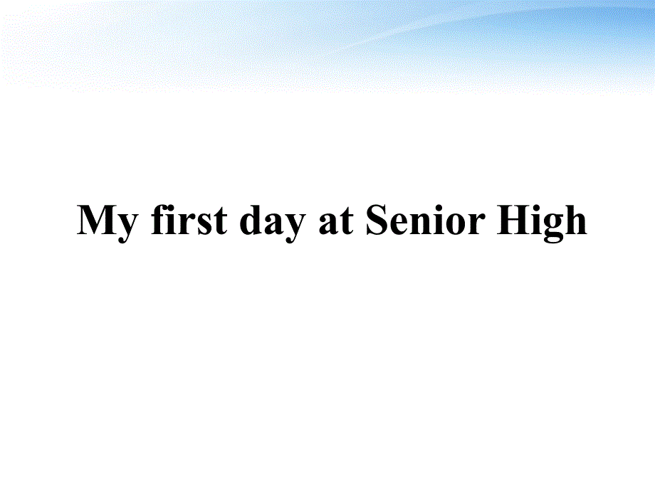 2018高中英语 module1 my first day at senior high reading and language points课件 外研版必修1_第3页