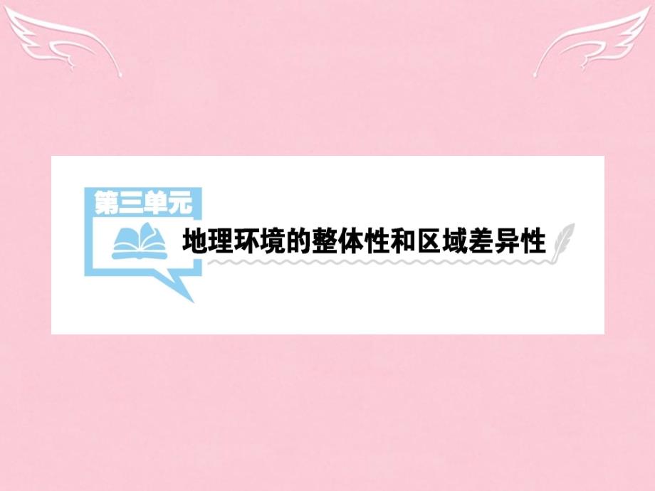 2018届高考地理一轮总复习 第一部分 自然地理 第三单元 地理环境的整体性和区域差异性 第1讲 气候及其在地理环境中的作用课件 中图版_第1页