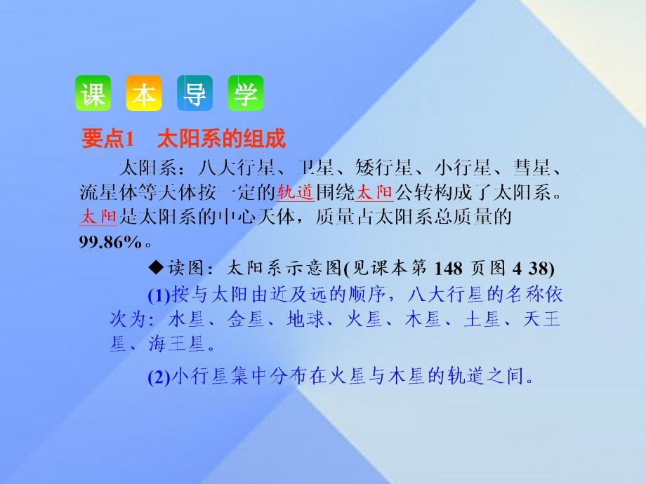 2018年春七年级科学下册 4.6 太阳系课件 浙教版_第3页