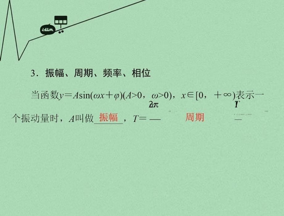 2018年高考数学总复习 第三章 三角函数与解三角形 第4讲 函数 y＝asin（ωx＋φ）的图象课件 理_第5页