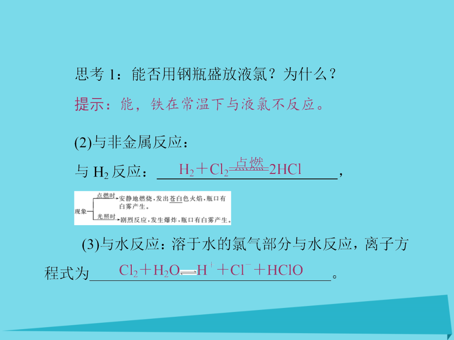 2018届高考化学一轮复习 第四章 常见的非金属及其化合物 第2节 富集在海水中的元素-卤素课件_第4页