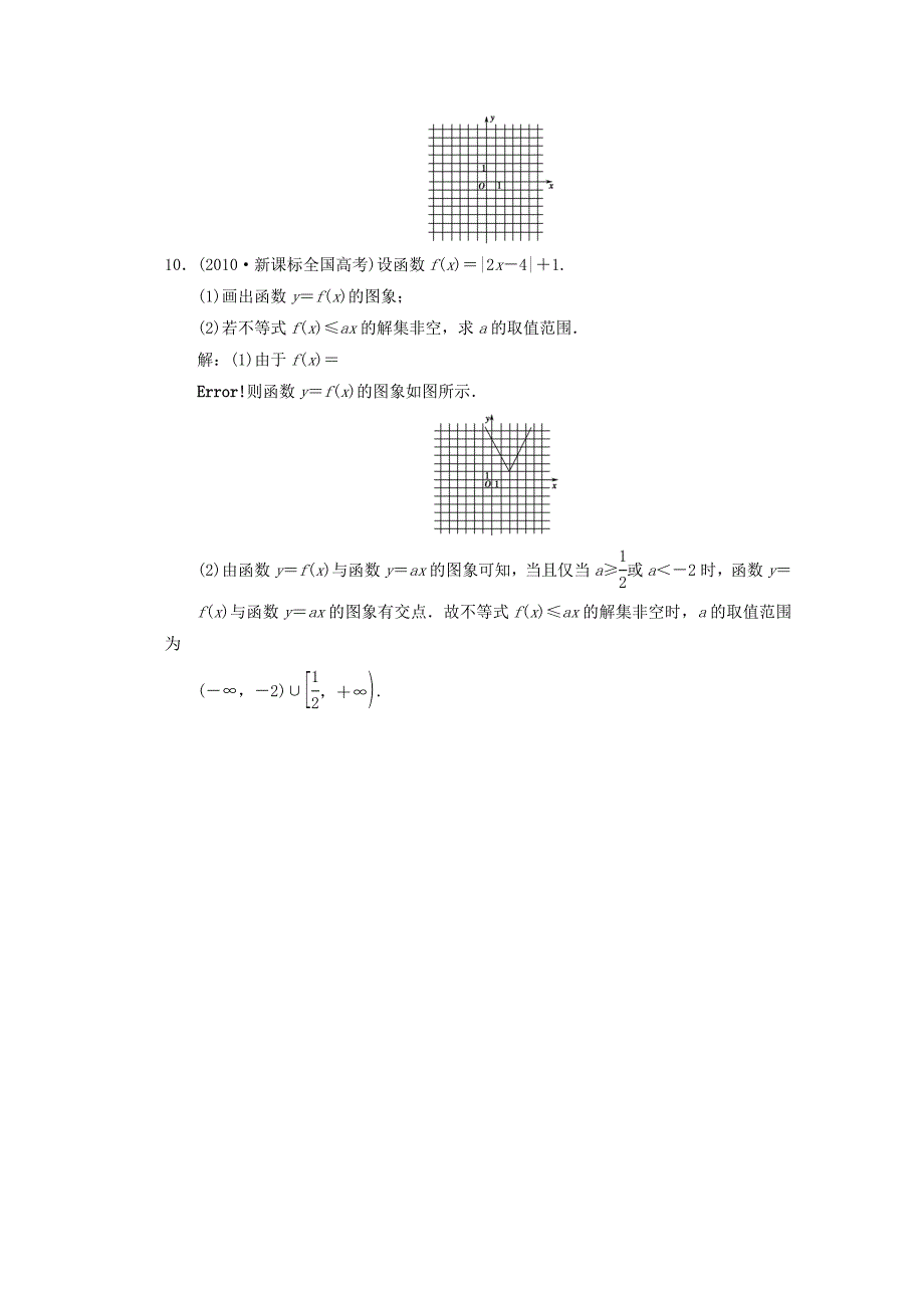 2012届高三数学一轮复习 专题8 选考部分4－5不等式选讲　_第4页