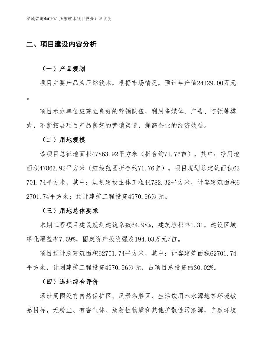 压缩软木项目投资计划说明_第5页