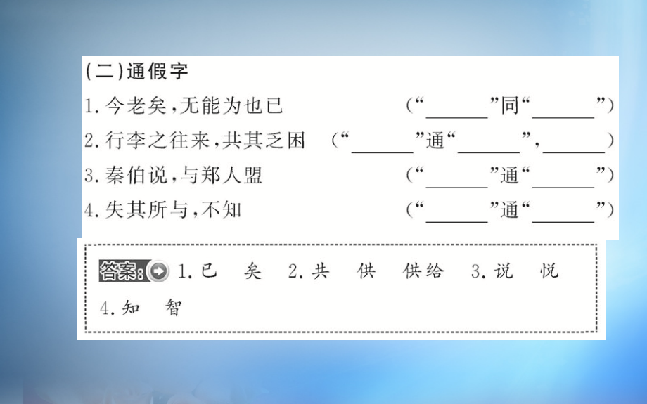 2018年高中语文 第二单元 第4课 烛之武退秦师课件 新人教版必修1_第3页