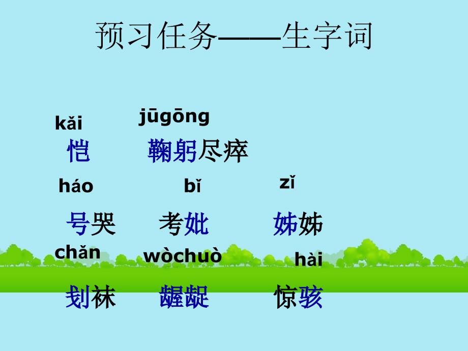 3.2给我的孩子们 课件 苏教版九年级下册 (2).ppt_第4页