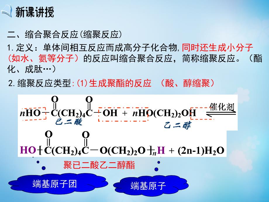 2018年秋高中化学 第五章 第1节 合成高分子化合物的基本方法 第2课时课件 新人教版选修5_第4页