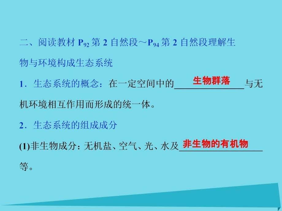 2018高中生物 第三章 生物群落的演替 第一节 生态系统和生物圈课件 苏教版必修3_第5页