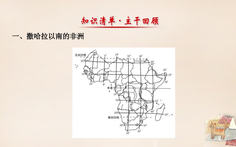 2018中考地理 第七章 各具特色的地区 第二讲 撒哈拉以南的非洲 欧洲西部 极地地区配套课件_第2页