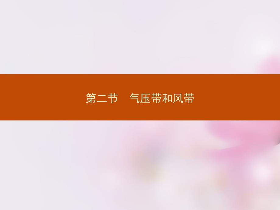 2017-2018学年高中地理 2.2.1气压带和风带的形成课件 新人教版必修1_第1页