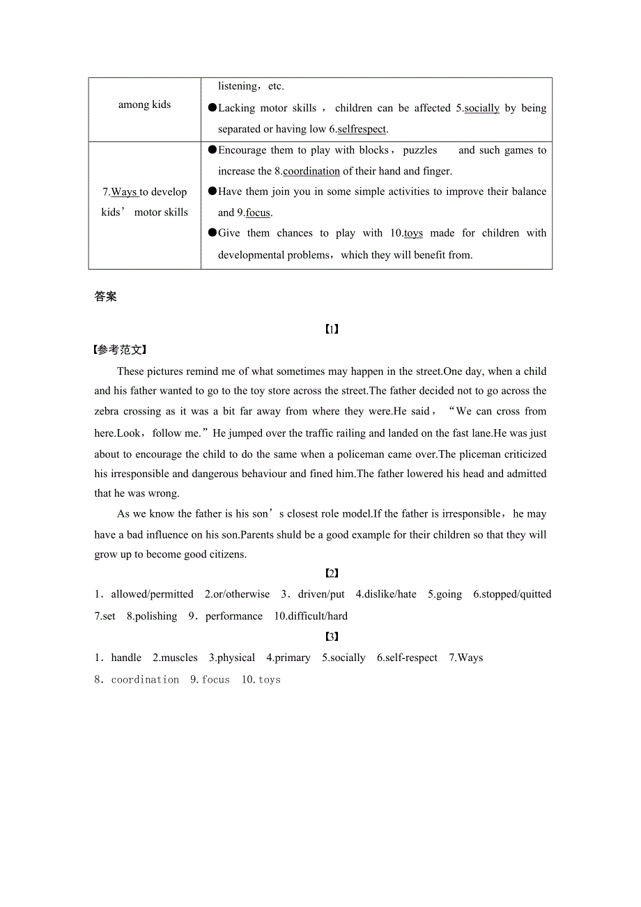 （冀、贵、甘（全国ⅱ）专用）2011届高三英语二轮复习 专题三 书面表达综合练（三）_第4页