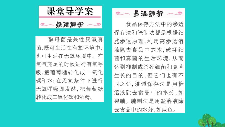 2018年秋八年级生物上册 第五单元 第四章 第五节 人类对细菌和真菌的利用（第1课时 细菌与真菌与食品的制作与保存）课件 （新版）新人教版_第2页