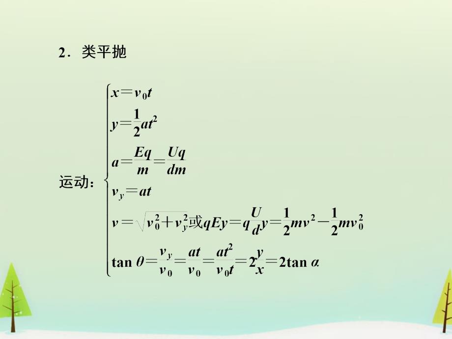 2018届高考物理一轮复习 阶段升华微专题10 带电粒子在各种场中的运动课件_第3页