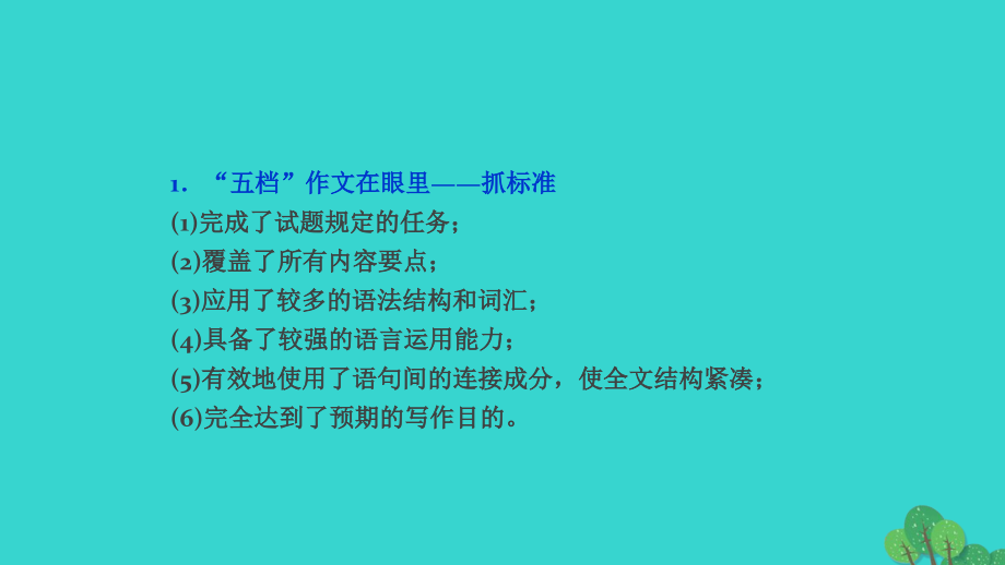 2018年高考英语 书面表达总动员 5 备考策略课件_第3页