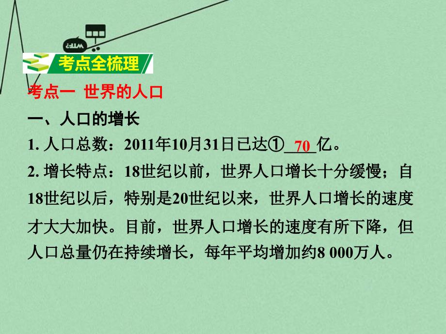 2018年中考地理 第一部分 教材知识梳理 七上 第五章 世界的居民复习课件 （新版）商务星球版_第3页