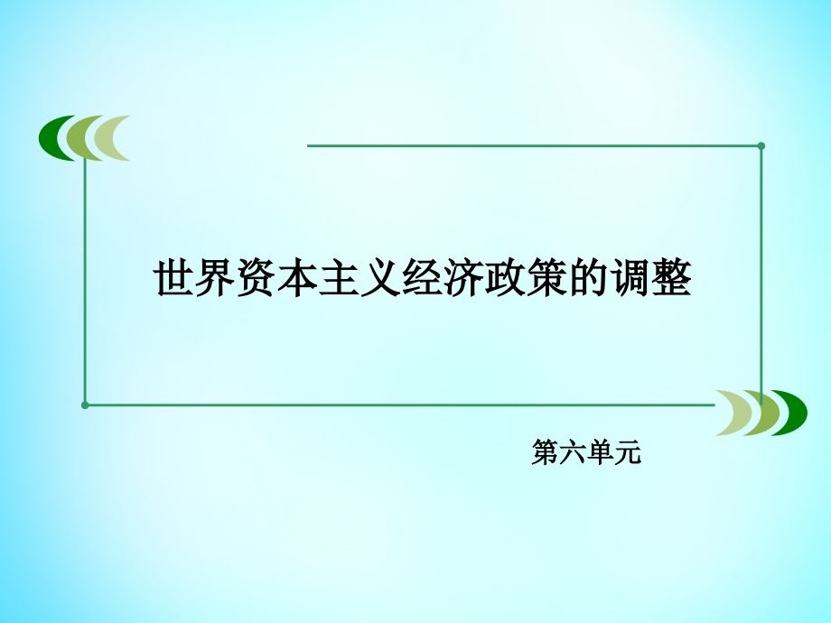 2017-2018学年高中历史 第六单元 第19课 战后资本主义的新变化课件 新人教版必修2_第2页