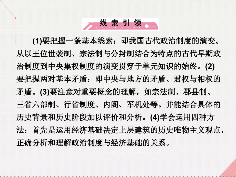 2018年秋高中历史 专题一 古代中国的政治制度 第1课 中国早期政治制度的特点课件 人民版必修1_第4页