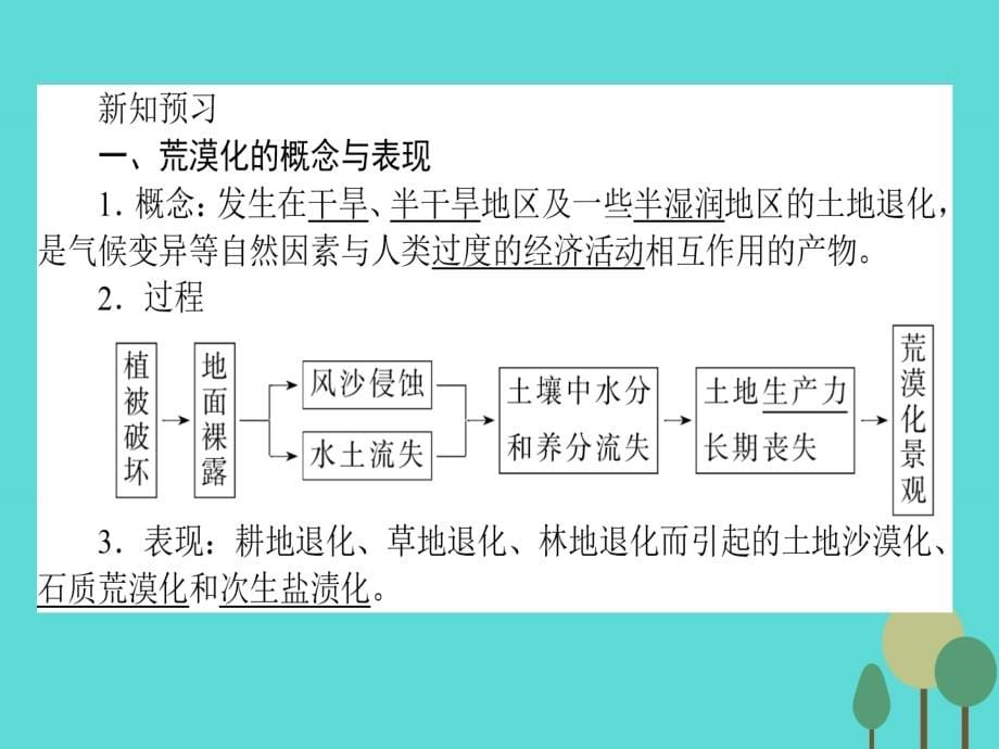 2017-2018学年高中地理 2.1 荒漠化的防治-以我国西北地区为例课件 新人教版必修3_第5页