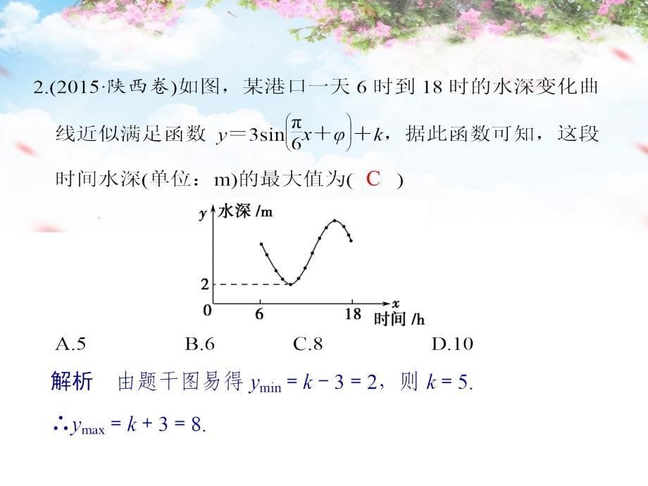 （全国通用）2018高考数学二轮复习 专题二 第1讲 三角函数的图象与性质课件 理_第5页