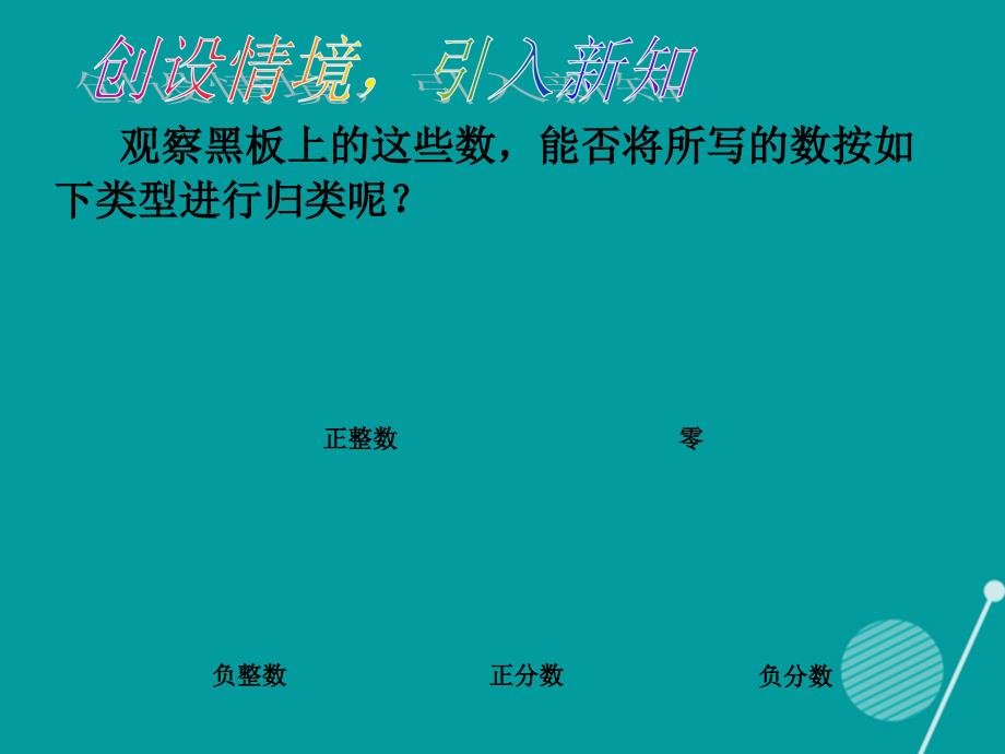 （遵义专版）七年级数学上册 1.2.1 有理数课件 （新版）新人教版_第3页