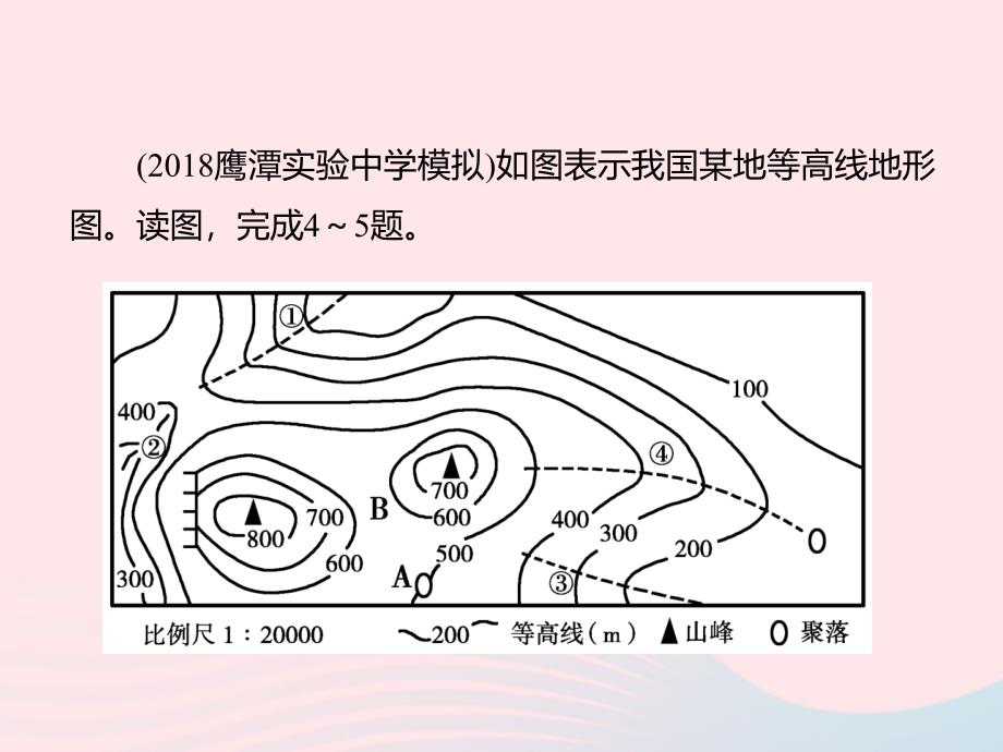 2019江西中考地理总复习仿真测试篇阶段性复习检测卷二课件_第4页