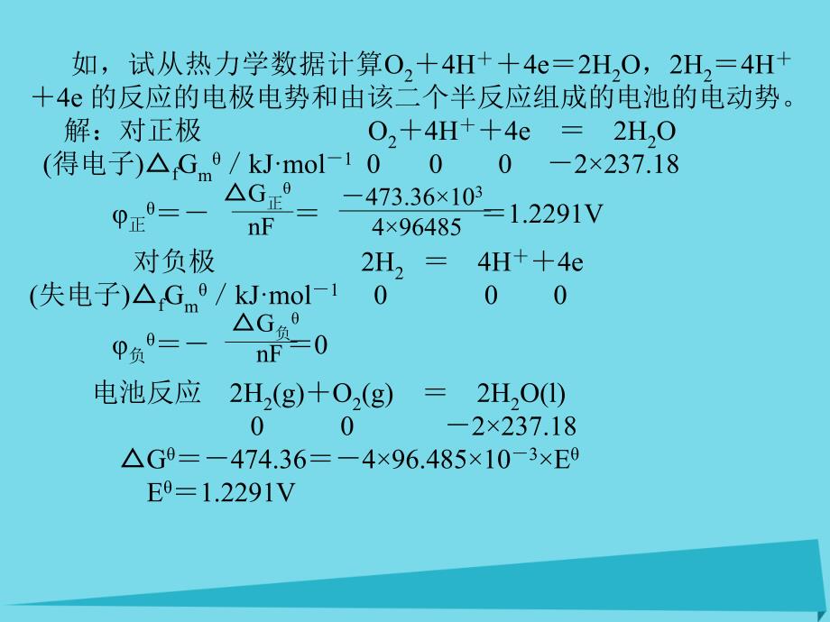 高中化学热力学复习 12 电极电势的热力学讨论 氧化还原反应课件_第2页