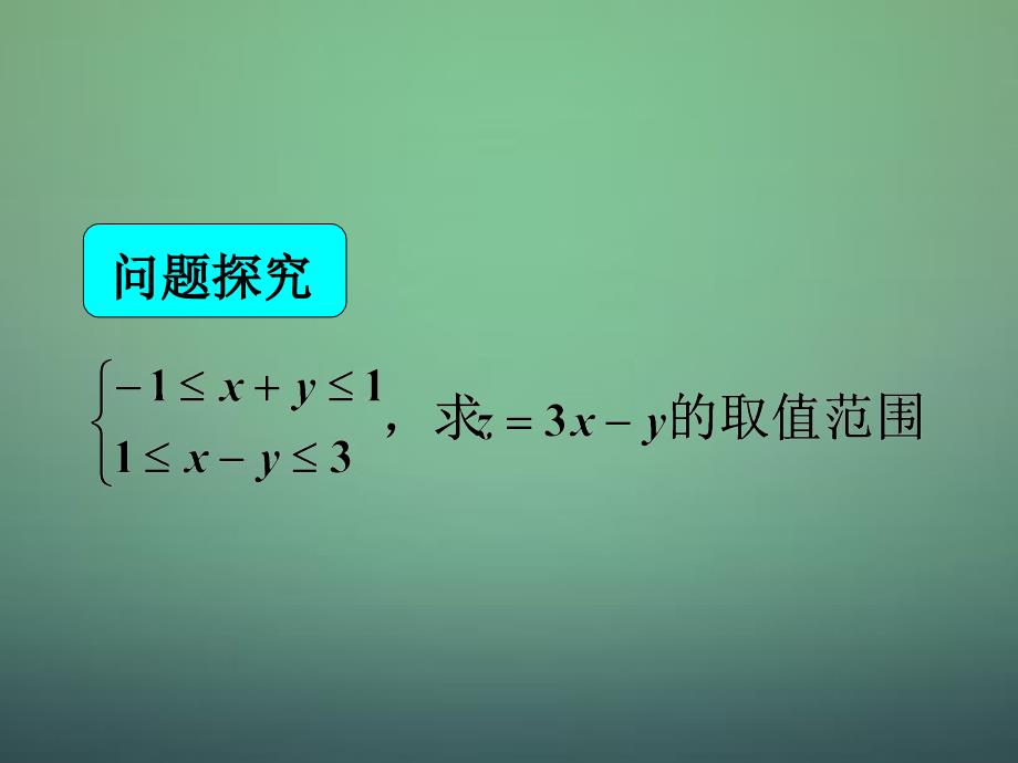 湖南省高中数学 3.3.2简单的成性规划问题课件 新人教a版必修5_第1页
