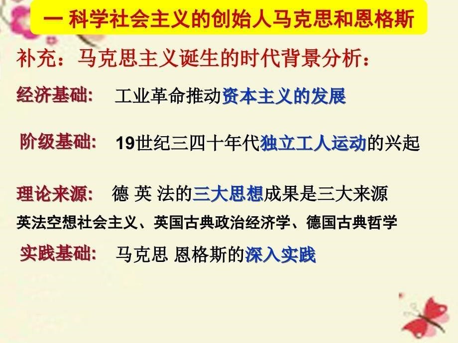 高中历史 5.1 马克思和恩格斯1课件 新人教版选修4_第5页