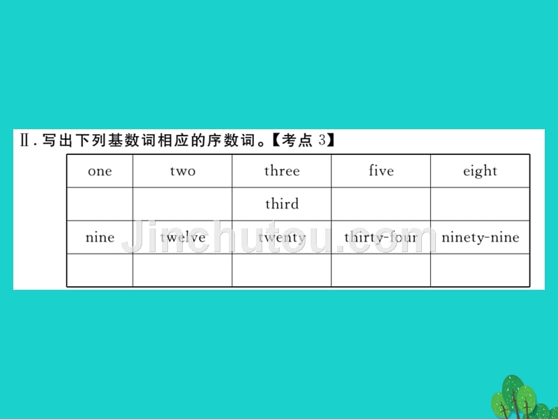 （通用版）2018年秋七年级英语上册 unit 8 when is your birthday（第1课时）习题课件 （新版）人教新目标版_第3页