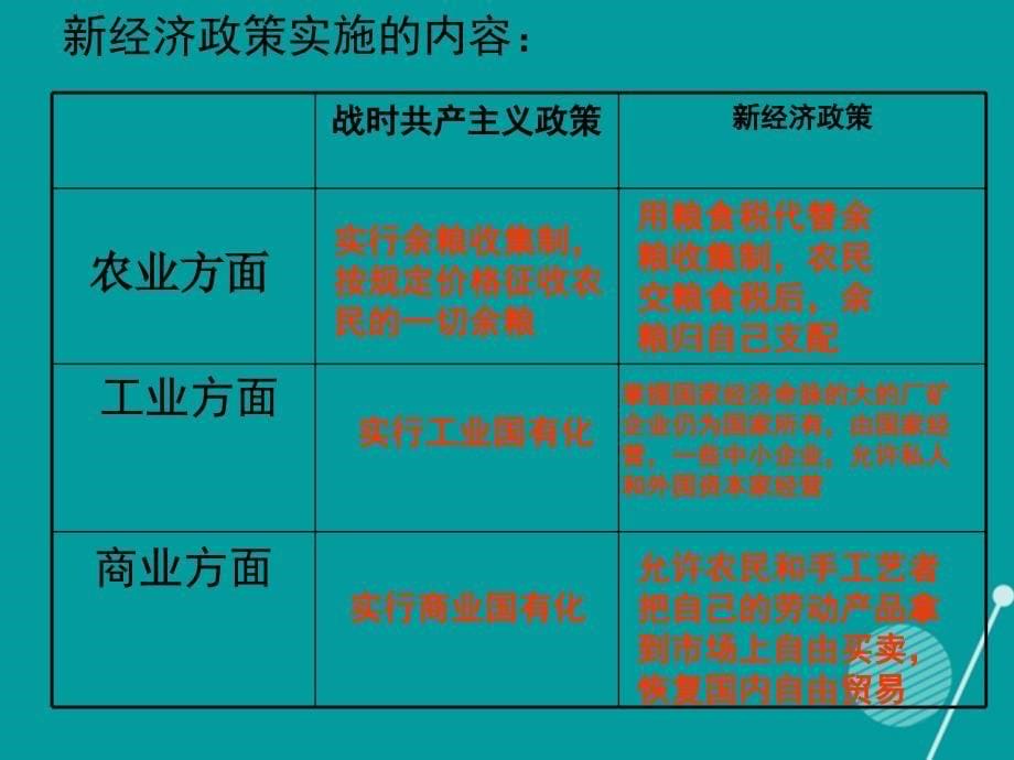 广东省深圳市文汇中学九年级历史下册 第2课 对社会主义道路的探索课件2 新人教版_第5页