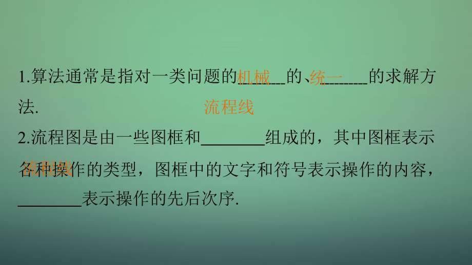 2018高考数学大一轮复习 13.4算法与流程图课件 理 苏教版_第3页