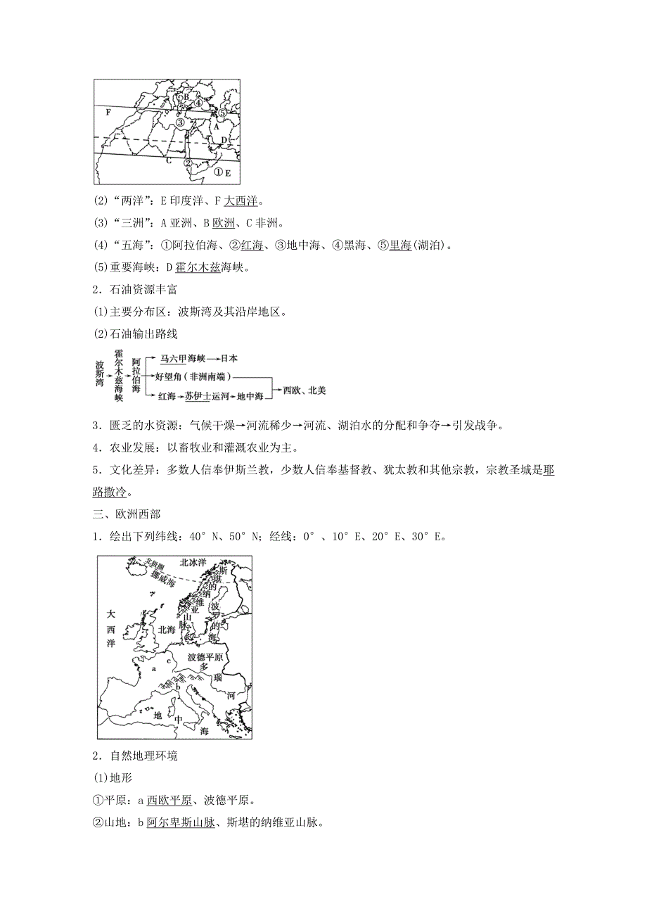 2015届高考地理二轮复习 高考倒计时3天 高考命题热图_第3页