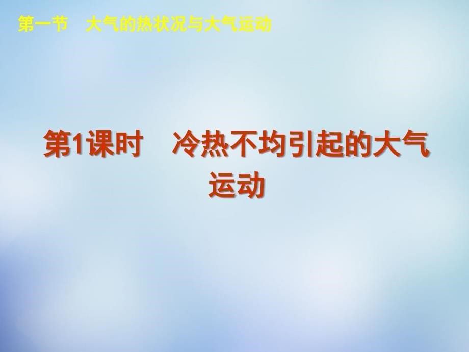 学练考2017-2018学年高中地理 第二章 自然环境中的物质运动和能量交换课件 中图版必修1_第5页