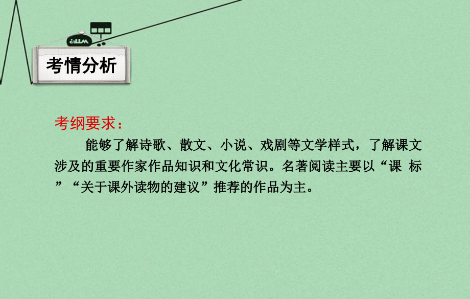 河南省2018中考语文专题复习 第二部分 积累与运用 专题四 文学常识与名著阅读课件_第2页