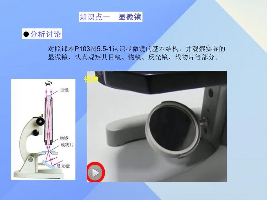 畅优新课堂八年级物理上册 5.5 显微镜和望远镜课件 （新版）新人教版_第5页