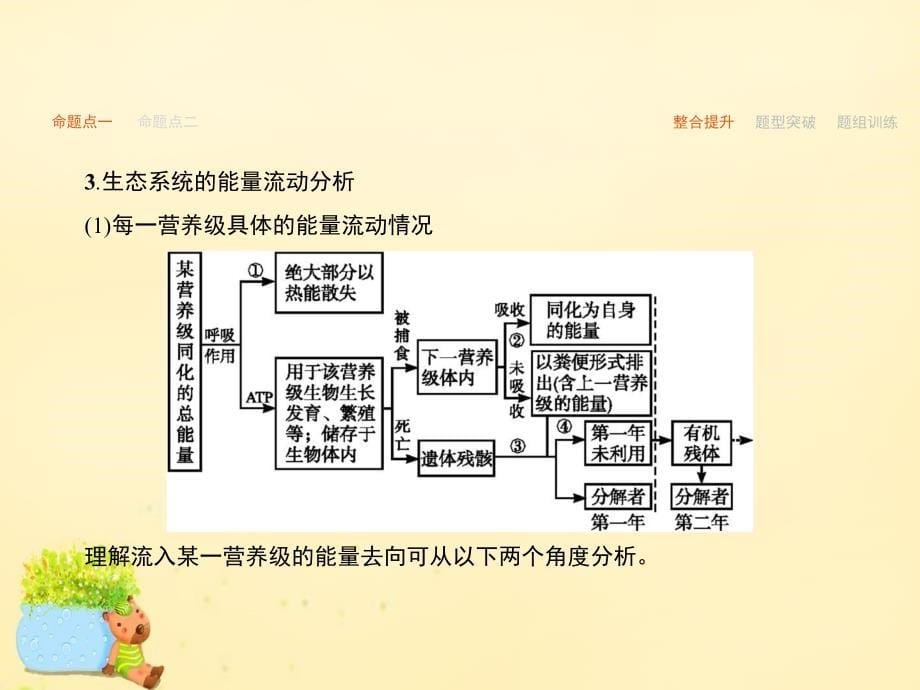 2018高考生物二轮复习 专题14 生态系统与环境保护课件_第5页